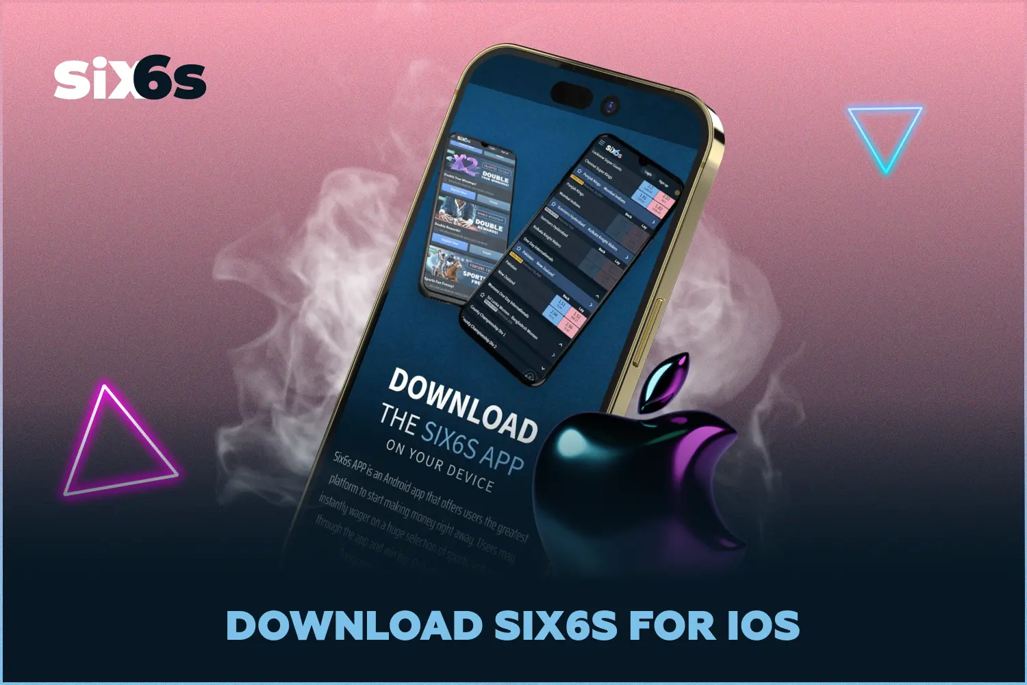 The iOS version of Six6s apps is not currently available, but users can use the Six6s mobile site from any smartphone browser