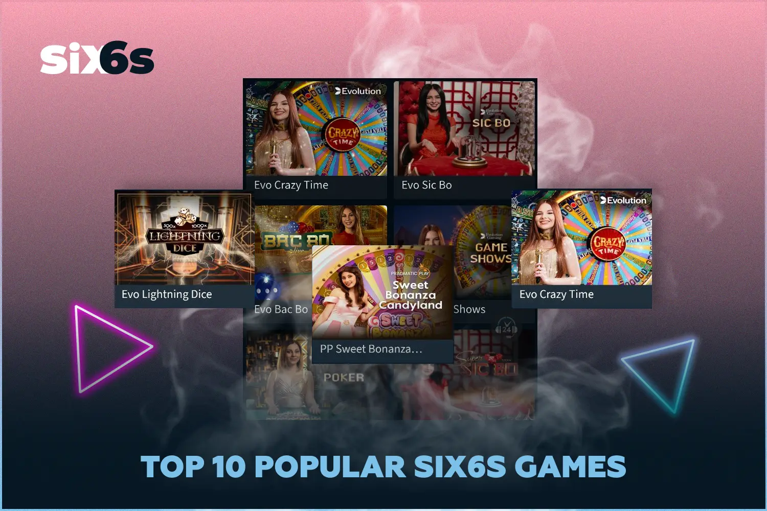 Some Six6s casino games are particularly popular due to their fun and interesting mechanics