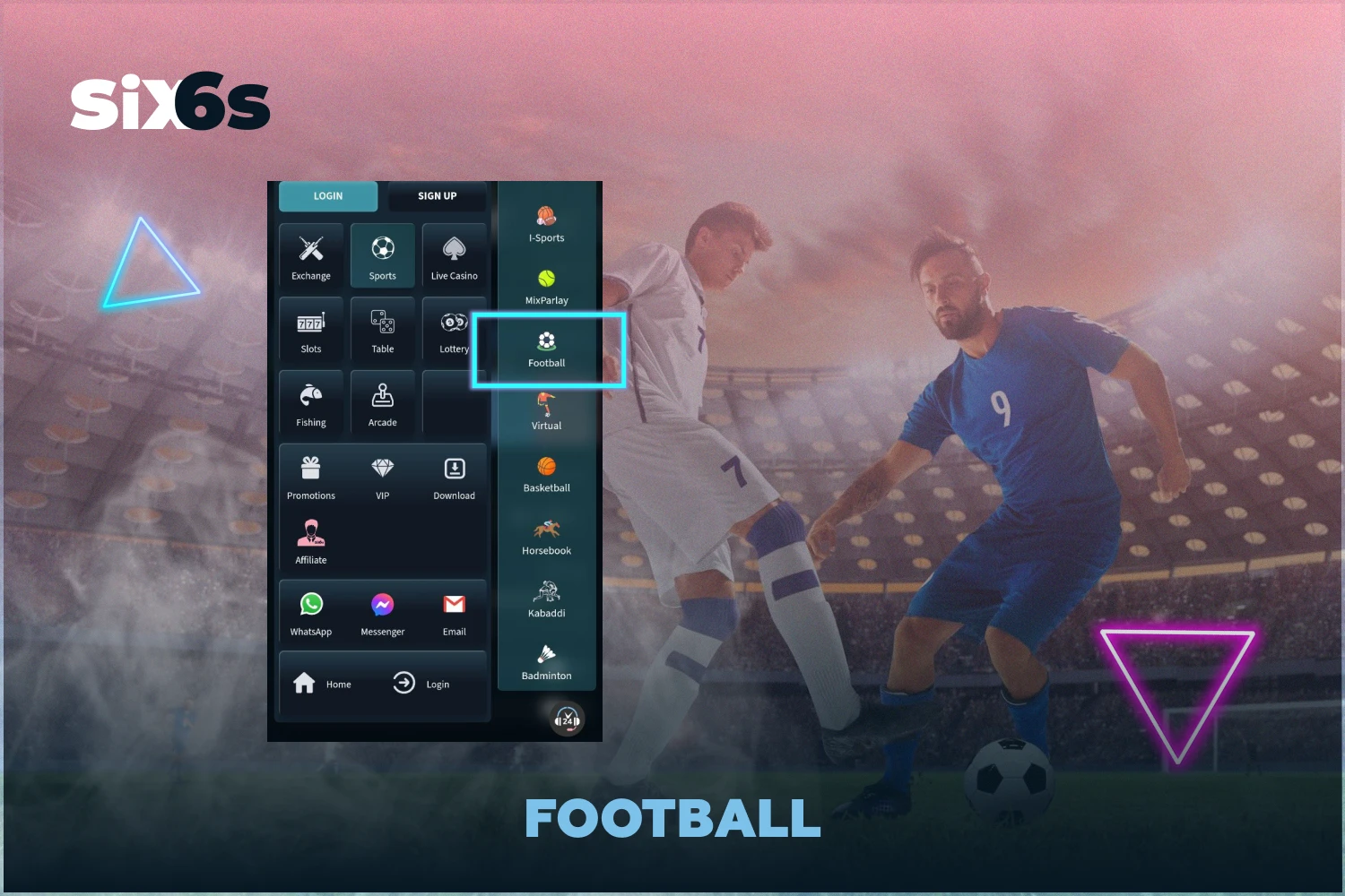 Six6s offers an opportunity for Bangladeshi players to bet on football