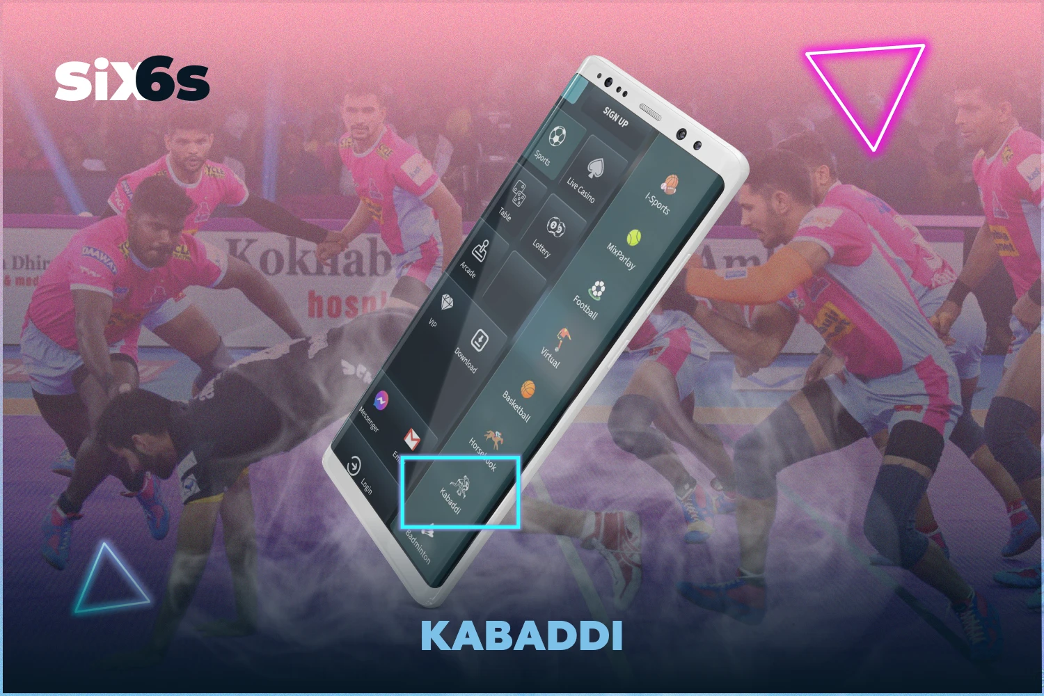 Kabaddi is a very entertaining and interesting sporting discipline and players from Bangladesh can watch matches and bet on popular tournaments on Six6s